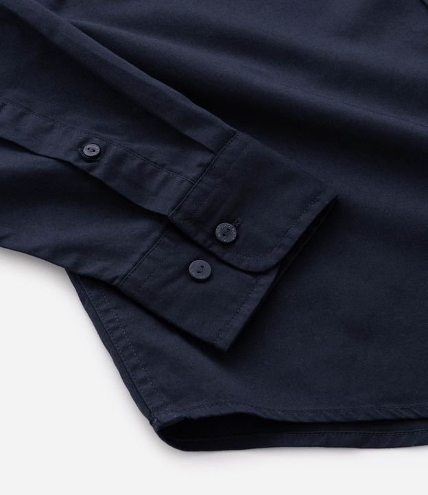 Camisa Manga Larga en Sarga con Bolsillos Delanteros 5