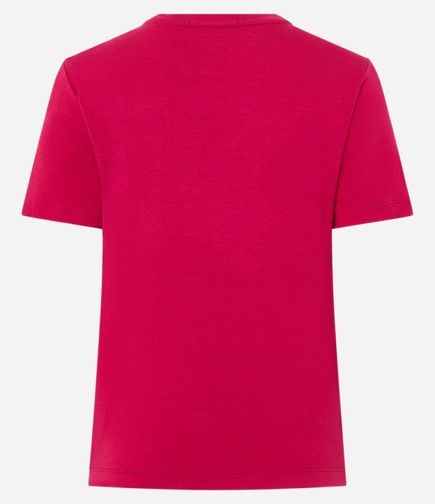 Blusa Básica en Viscosa con Cuello Redondo 7