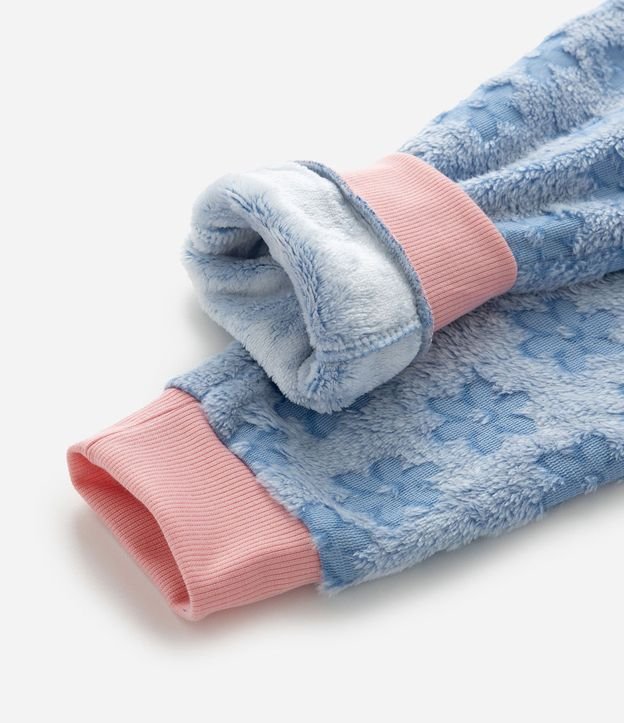 Pijama Largo Infantil con Estampado FullPrint y Llama - Talle 4 aos 14 años 8