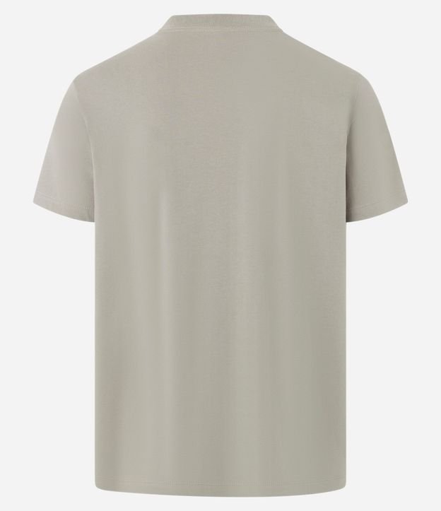 Remera Regular en Algodón con Rayas 7