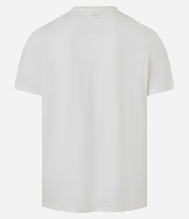 Remera Regular en Algodón con Rayas 6