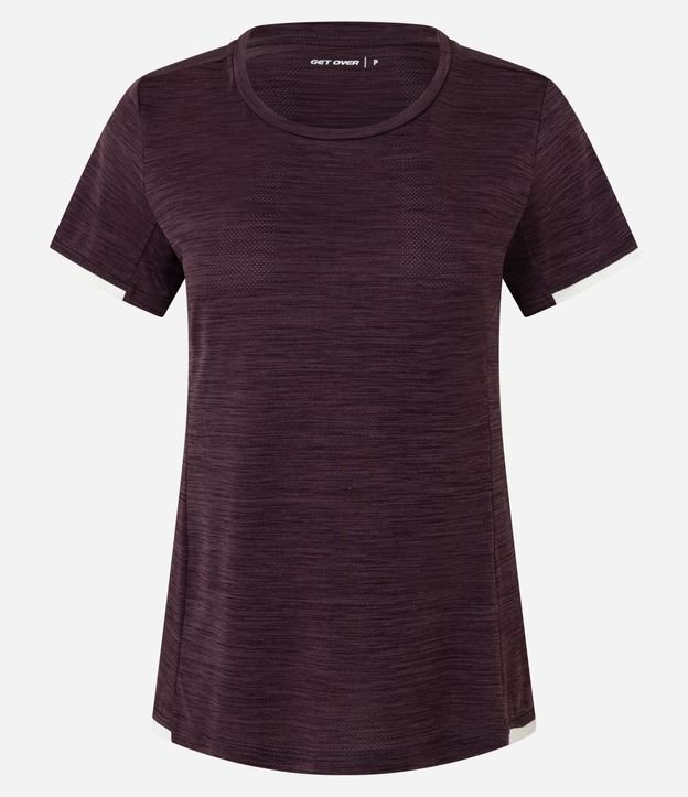 Remera Deportiva en Microfibra con Tecnologia Dry y Recorte Contrastante 4