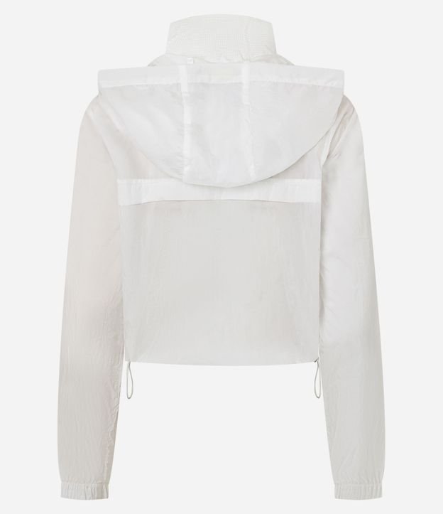 Campera Corta Viento Cropped Deportiva con Saco 7