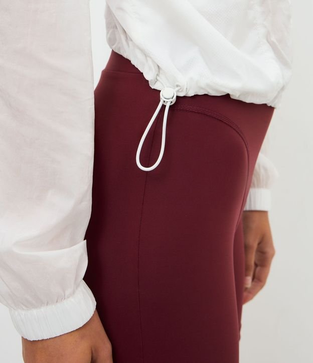 Campera Corta Viento Cropped Deportiva con Saco 4