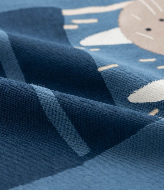 Conjunto Infantil en Algodón con Estampado de Foca - 1 a 5/6 8