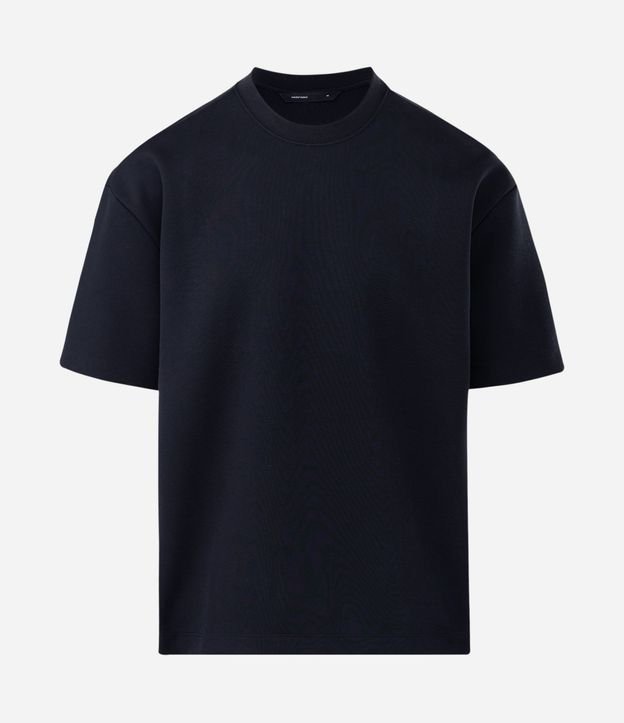 Remera Boxy Tech en Malla Pesada 5