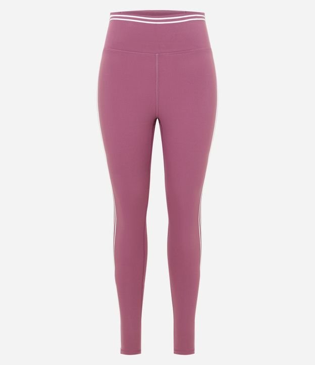 Pantalón Legging Deportiva en Microfibra con Detalles Contrastantes 5