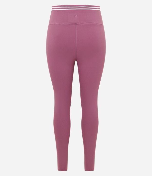 Pantalón Legging Deportiva en Microfibra con Detalles Contrastantes 6