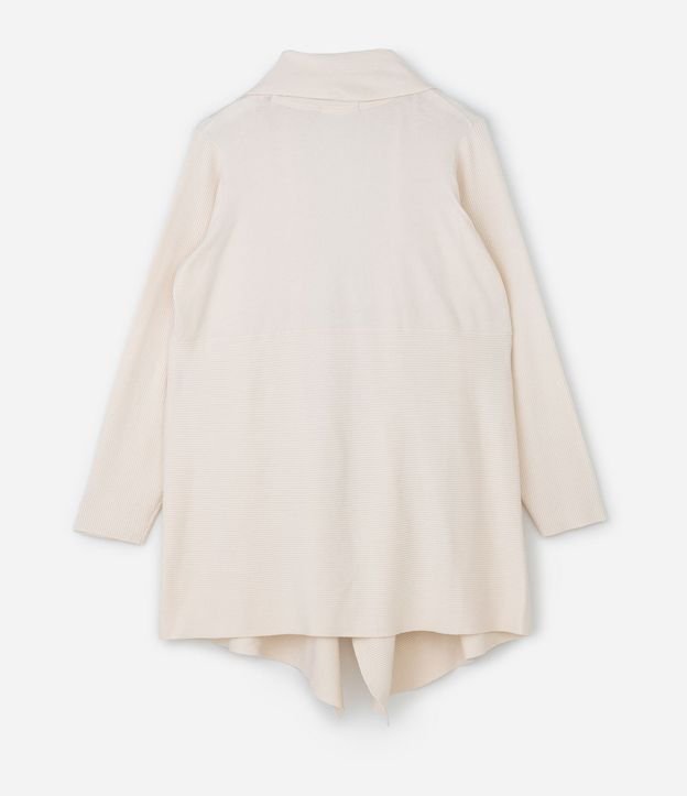 Cardigan Alargado en Punto con Puntas Curve & Plus Size 7