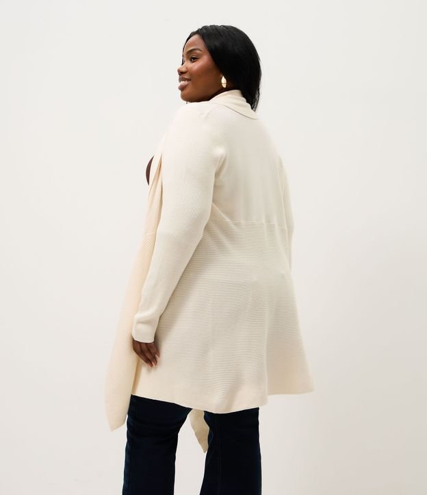 Cardigan Alargado en Punto con Puntas Curve & Plus Size 5