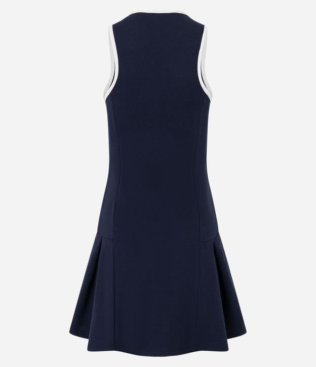 Vestido corto en Cottoncom Bies Contrastante 6