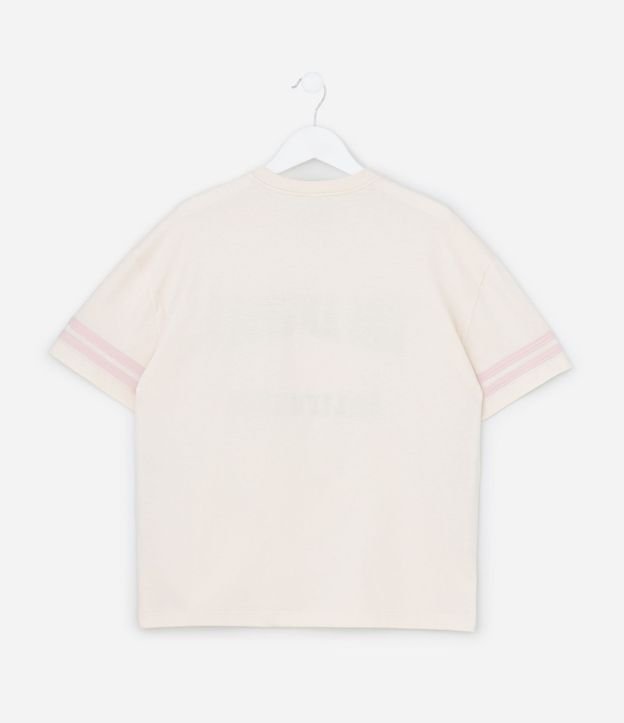 Remera Infantil Media Malla con Lettering Los Angeles – Talle 7 A 14 años 3