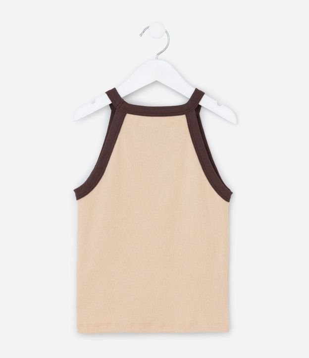Musculosa Infantil Baby Tee en Rib con Lettering NYC – Talle 7 a 14 años 3