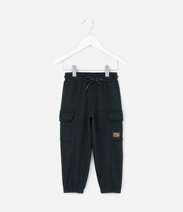Pantalón Infantil en Algodón con Bolsillos Cargo – Talle 1 a 5/6 años 2