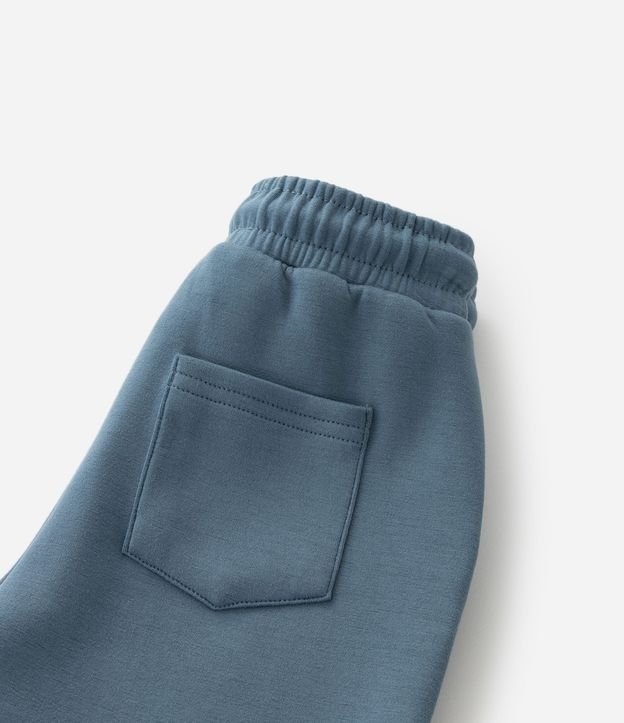 Pantalón Infantil Jogger en Microfibra con Cremallera y Tape - Talle 1 A 6 años 7