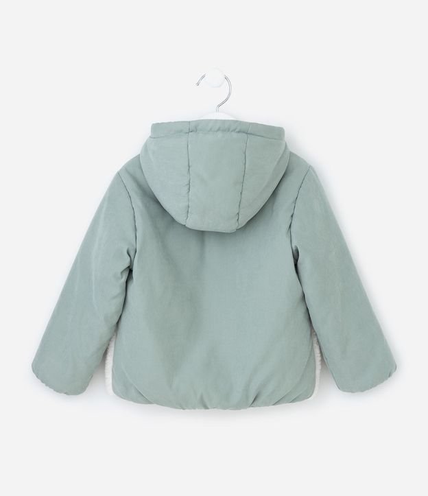 Campera Infantil con Recorte en Sherpa – Talle 1 a 5/6 años 3