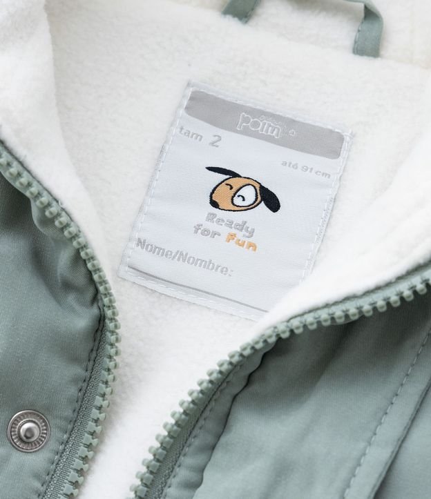 Campera Infantil con Recorte en Sherpa – Talle 1 a 5/6 años 9