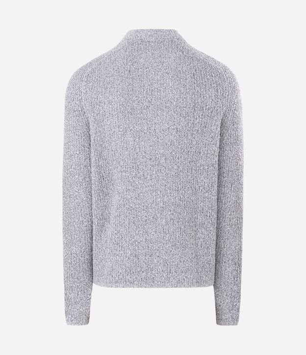 Suéter Texturizado con Cuello Polo 6