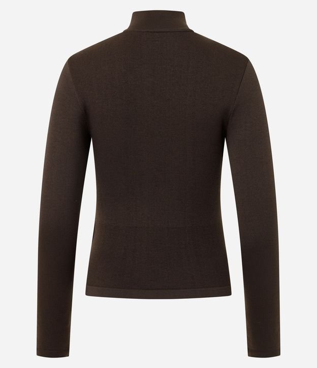 Campera Deportiva Seamless con Cuello Alto 7