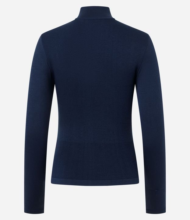 Campera Deportiva Seamless con Cuello Alto 5