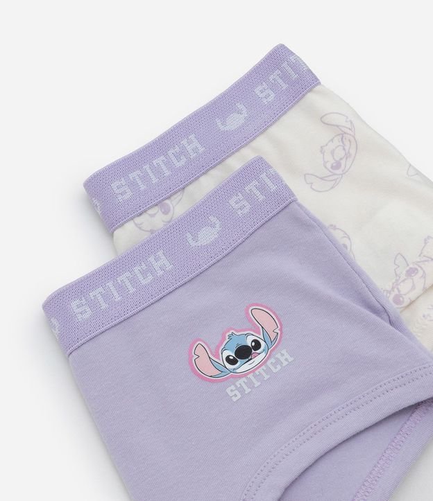 Kit 02 Bombachas Boxer con Estampa de Stitch – Talle 4 a 14 años 3