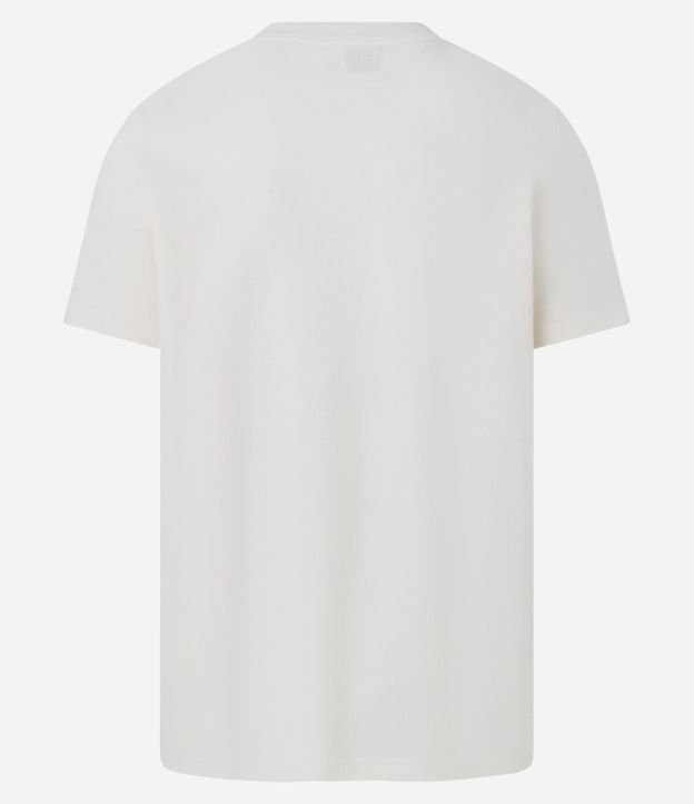 Remera Regular en Algodón con Textura 6