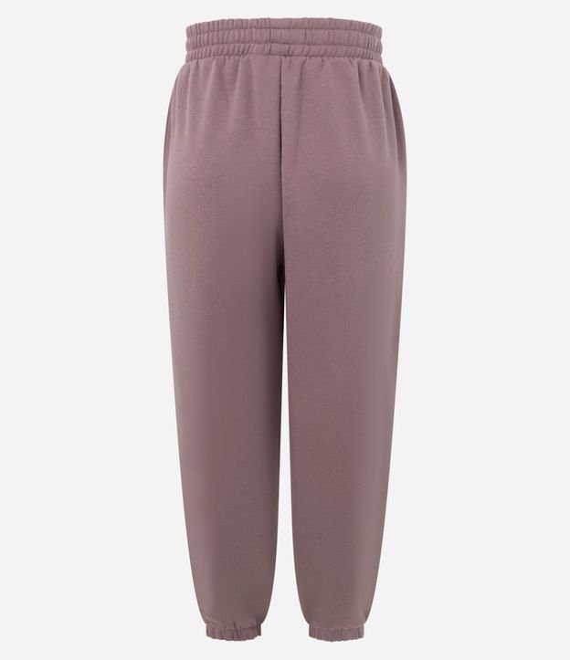 Pantalón Jogger en Fleece con Cintura Elástica 4