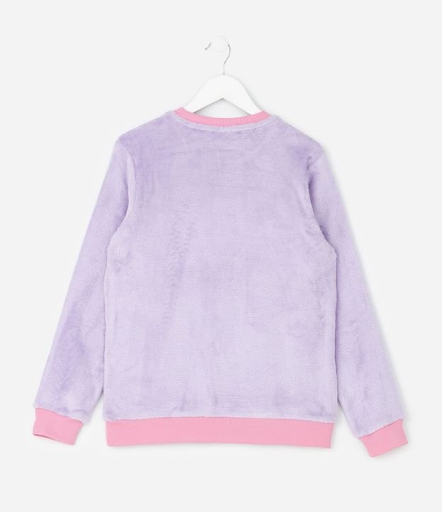 Pijama Infantil con Lettering Bordado y Lentejuelas – Talle 5 a 14 años 3