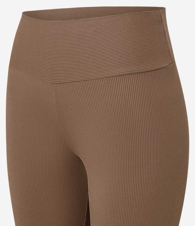 Pantalón Legging Acanalada en Microfibra 7