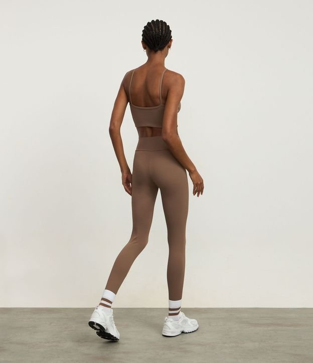Pantalón Legging Acanalada en Microfibra 3