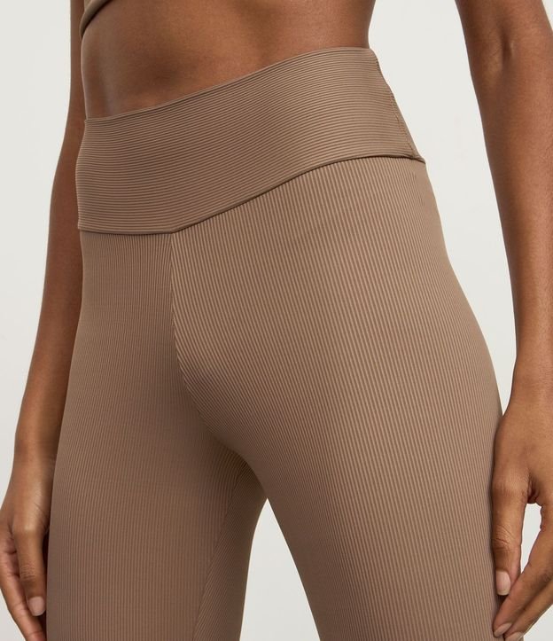 Pantalón Legging Acanalada en Microfibra 5