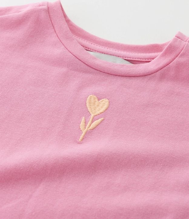 Blusa Infantil con Bordado y Volado - Talle 1 a 6 años 5