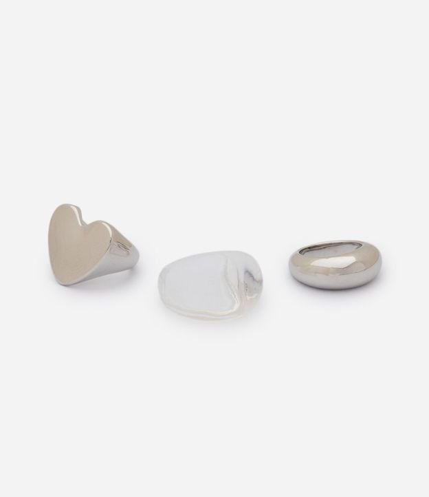Kit 03 Anillos con Formatos Variados 2