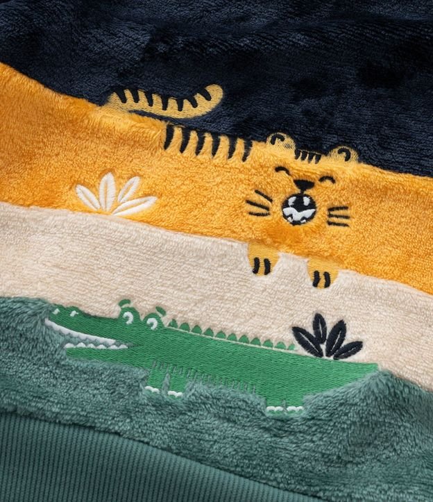 Pijama Infantil con Estampado Animales y Bloques de Colores – Talle 1 a 4 años 11