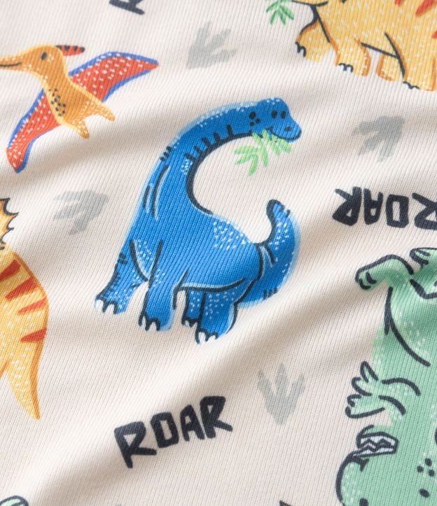 Pijama Infantil con Estampa de Dinosaurios – Talle 2 a 6 años 8