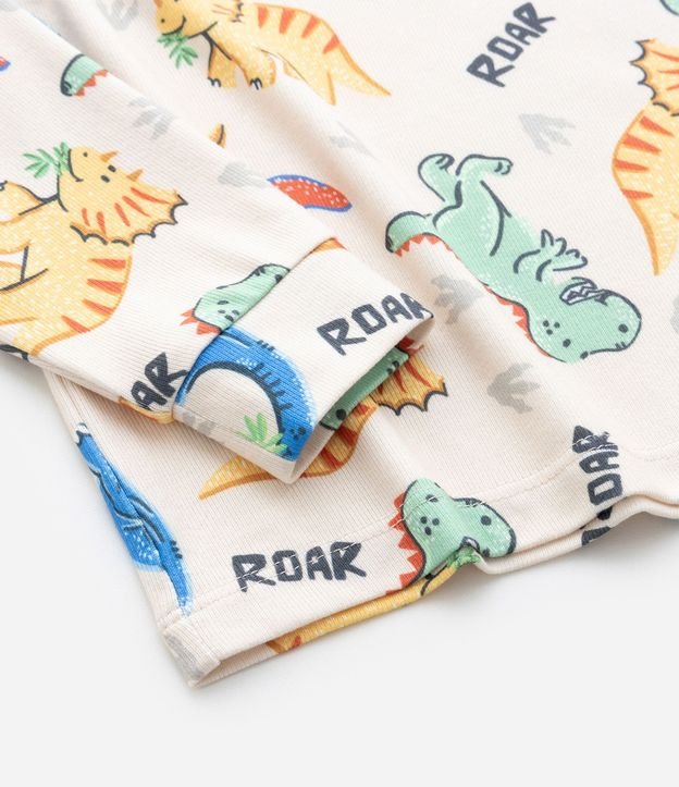 Pijama Infantil con Estampa de Dinosaurios – Talle 2 a 6 años 10