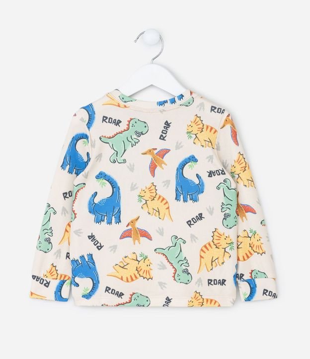 Pijama Infantil con Estampa de Dinosaurios – Talle 2 a 6 años 3