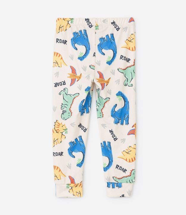 Pijama Infantil con Estampa de Dinosaurios – Talle 2 a 6 años 5