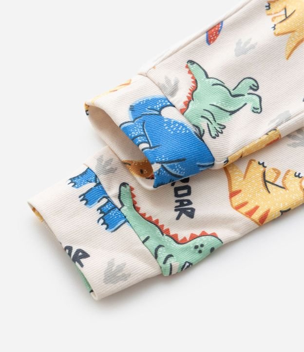 Pijama Infantil con Estampa de Dinosaurios – Talle 2 a 6 años 7
