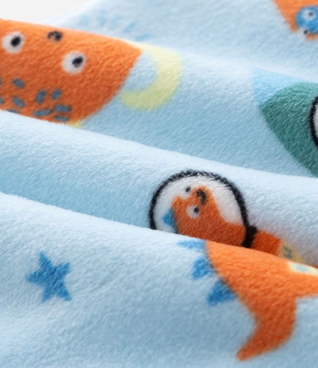 Pijama Infantil Largo con Estampa de Planetas que Brilla en la Oscuridad – Talle 2 a 8 años 7