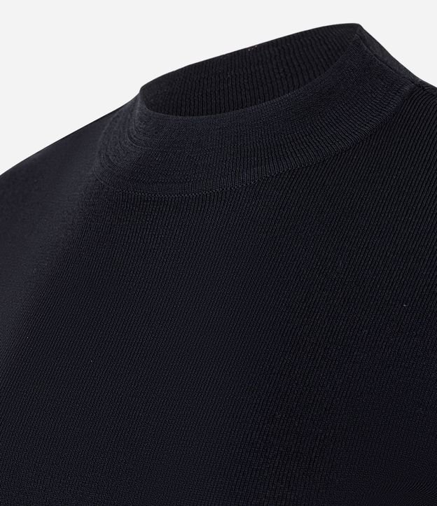 Blusa Básica en Punto con Cuello 3