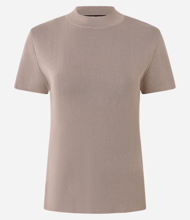 Blusa Básica en Punto con Cuello 2