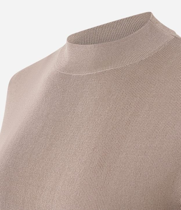 Blusa Básica en Punto con Cuello 3