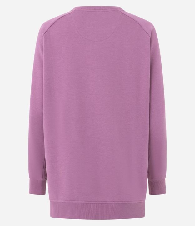 Saco Cerrado Oversized Deportivo en Algodón con Encaje Lateral 6