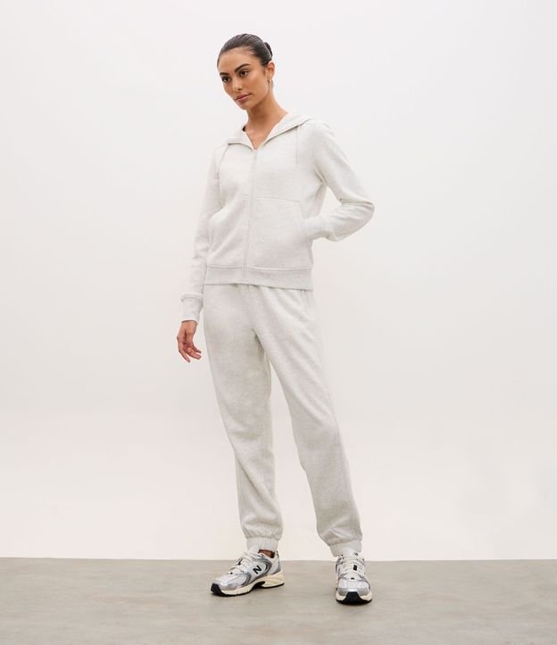 Campera Regular Deportiva en Algodón con Capucha 2