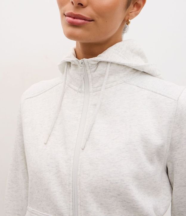 Campera Regular Deportiva en Algodón con Capucha 3