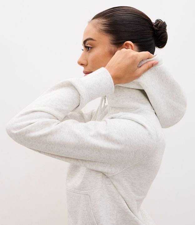 Campera Regular Deportiva en Algodón con Capucha 4