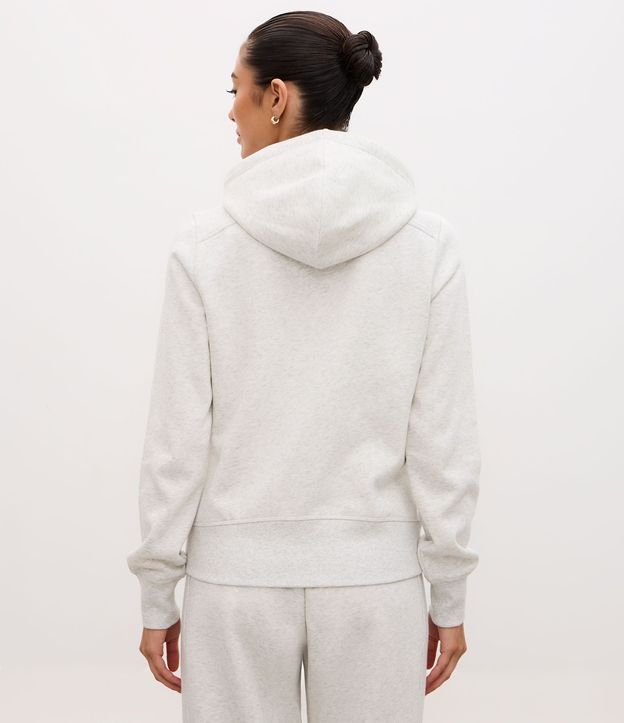 Campera Regular Deportiva en Algodón con Capucha 5