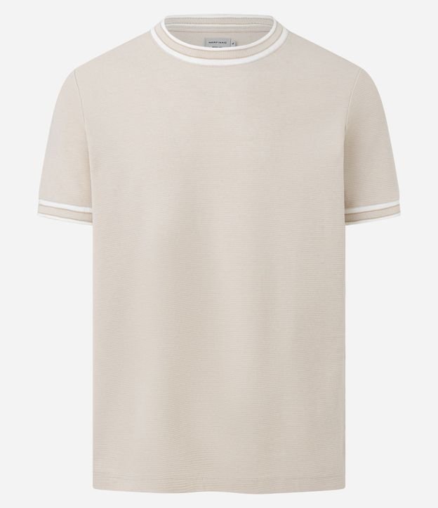 Remera Regular en Algodón Texturizado 5