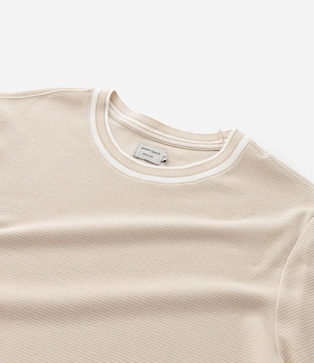Remera Regular en Algodón Texturizado 7